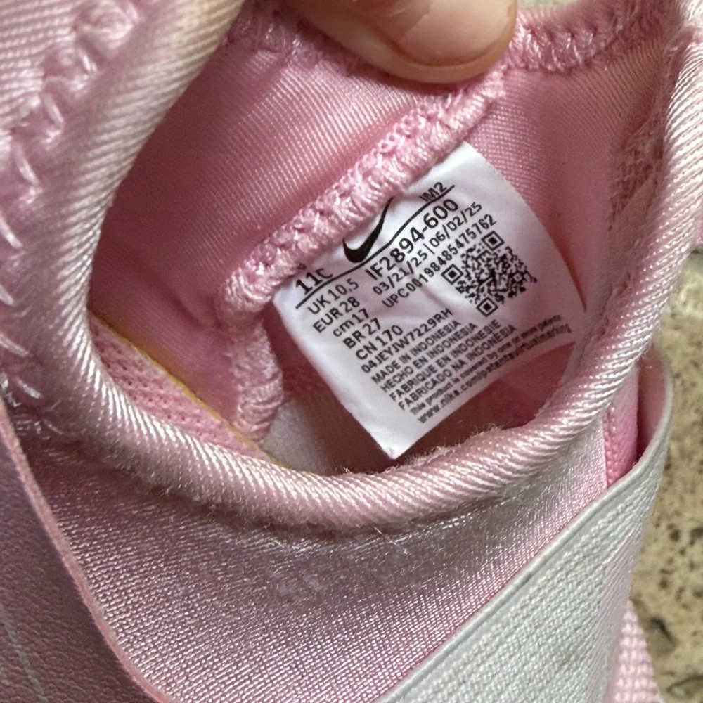 Nike Kids' Slip-On Athletic Shoe Sneakers - Pink (Size 11)